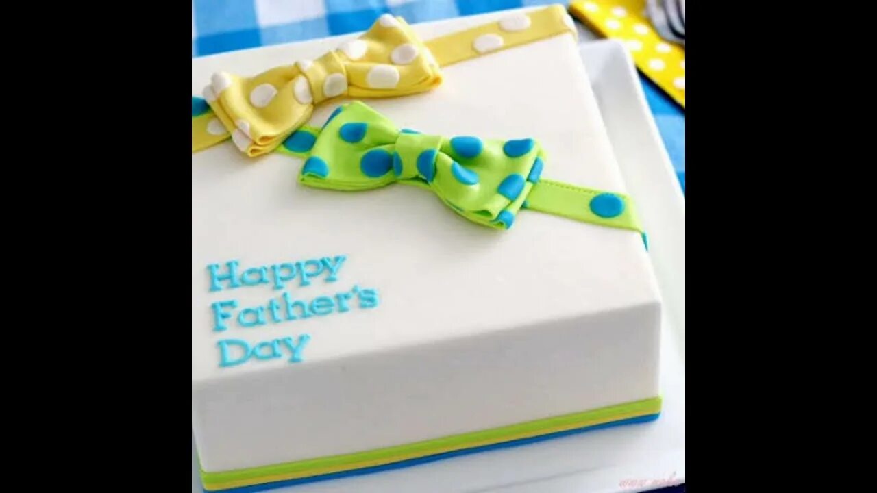 Dad make the cakes