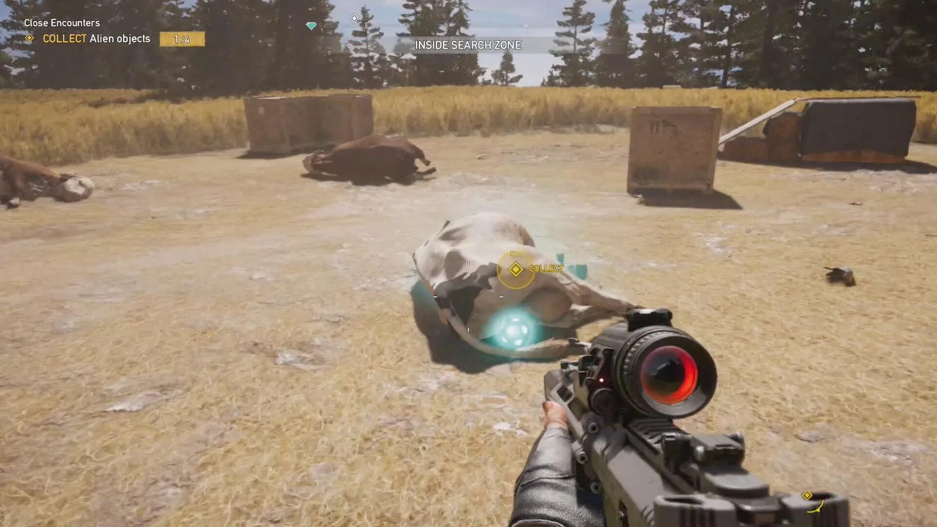 Far cry 5 собрать внеземные объекты. Внеземные объекты far cry 5. Эдем far cry 5. Гора припасов far cry 6. Соберите неземные объекты фар край 5.