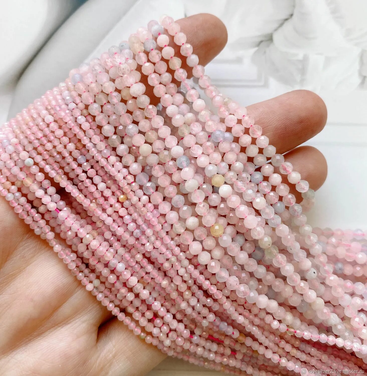 Вощёная обувная капроновая нить. Нитки парафинированные. Нитки 1. Циркон бусины. Нити 39.