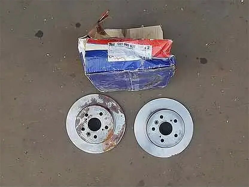 Задние диски камри 30
