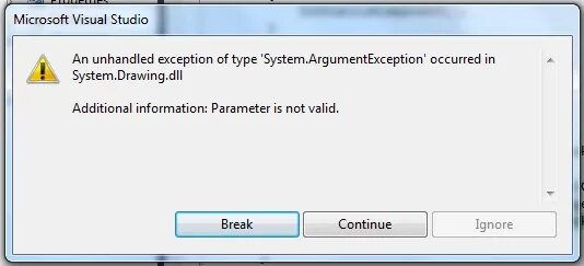 Fatal error unhandled access violation reading. Visual Studio exceptions. System.ARGUMENTEXCEPTION: "parameter is not valid.". Unhandled 4. Unhandled exception 3ds Max.