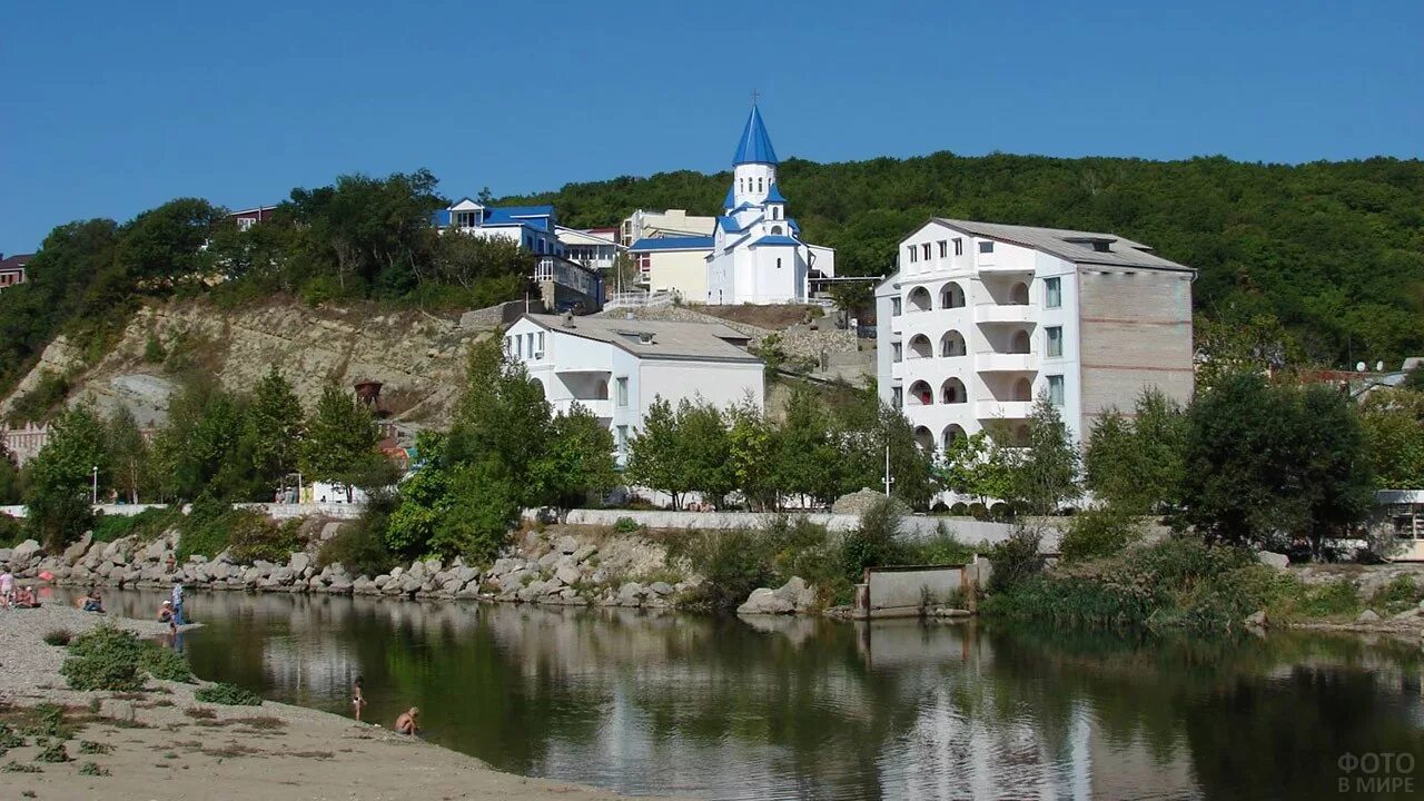 Г новомихайловка. Новомихайловское городское поселение Туапсинского района. Посёлок Новомихайловский Краснодарский край. Новомихайловка Туапсинский район. Поселок Новомихайловский речка.