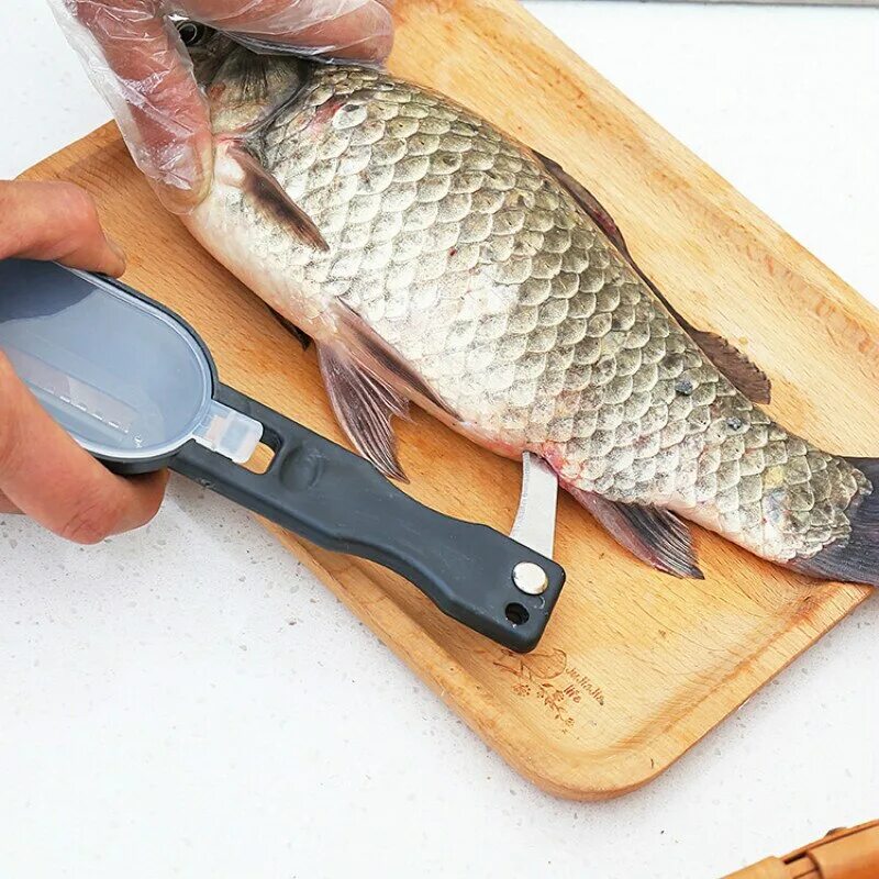 Чистка для рыбы купить. Чистилка для рыбы. Скребок для чистки рыбы. Нож для чистки рыбы. Нож для чистки чешуи рыбы.