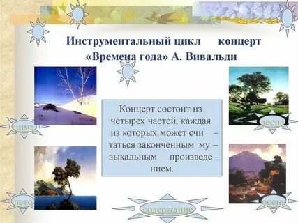 Цикл времена года