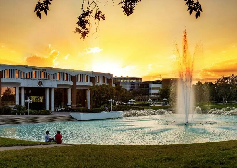 Университет центральной Флориды. University of Central Florida бассейн. Университет Флориды - США.