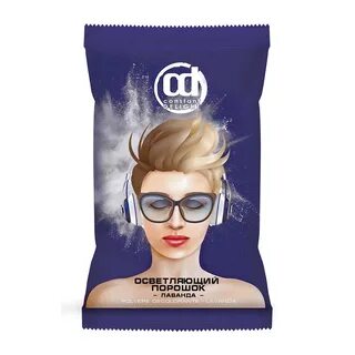 Порошок осветляющий фиолетовый — классический обесцвечивающий порошок для в...