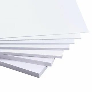 White Matt PVC Foamex Foam Sheets 358mm Thick Sign Display Mounting Board...