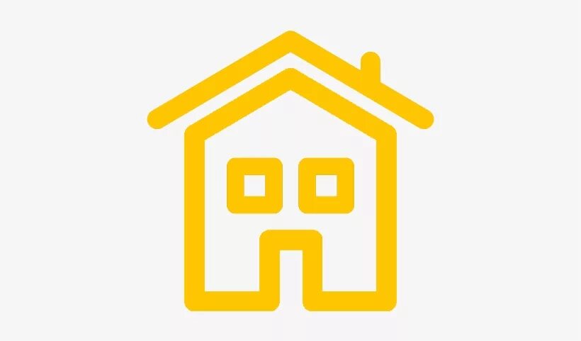 Желтый дом текст. Дом иконка. Желтый домик. Пиктограмма ЖКХ. Иконка домик желтый.
