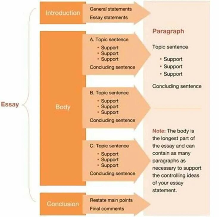 Essay guide. How to write an essay in english structure. структура эссе. essay writing structure. parts of essay.