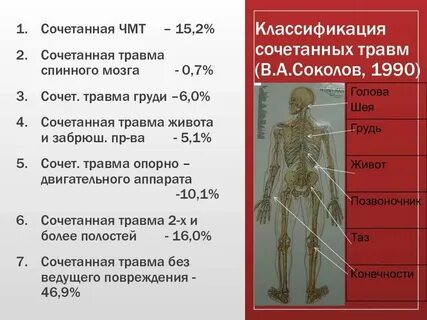 Множественная сочетанная травма