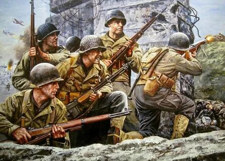 Art illustration - World War II Askeri Tarih, Modern Savaş, Ikinci Dünya Sa...