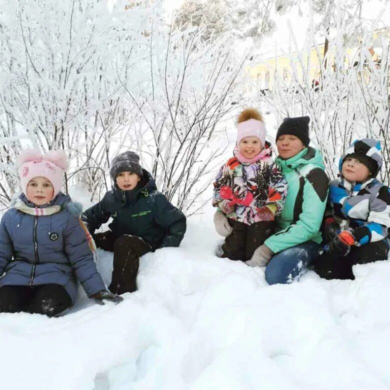 Зимой прогулки начинают