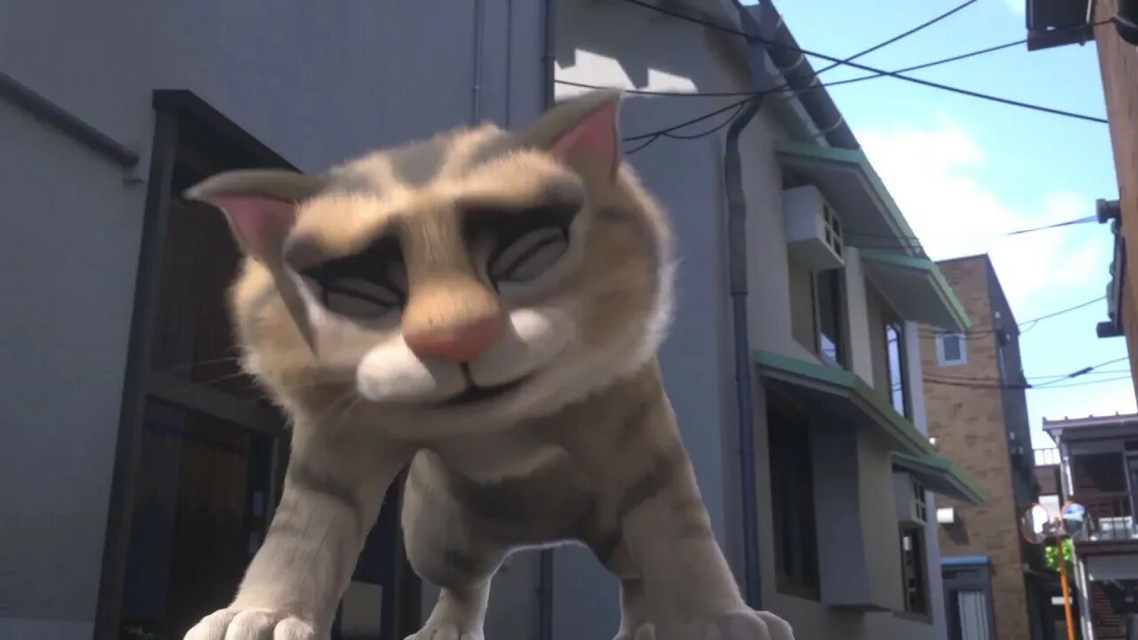 Жил был кот на русском языке. Жил был кот.