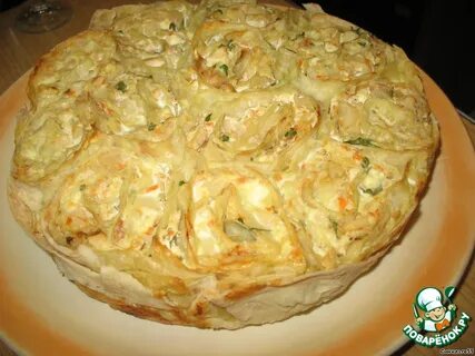 Лаваш в заливке