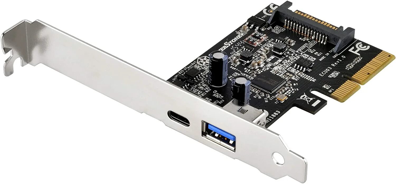 USB 3.1 PCI-E. Silverstone PCI E USB C. 3 X PCI Express 2.0 x1. Плата расширения USB Type c.