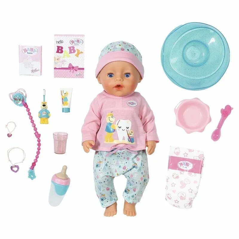 Кукла Zapf Creation Baby. Кукла Беби Борн 43см. Интерактивная кукла Zapf Creation Baby born. Беби Борн 43 см.