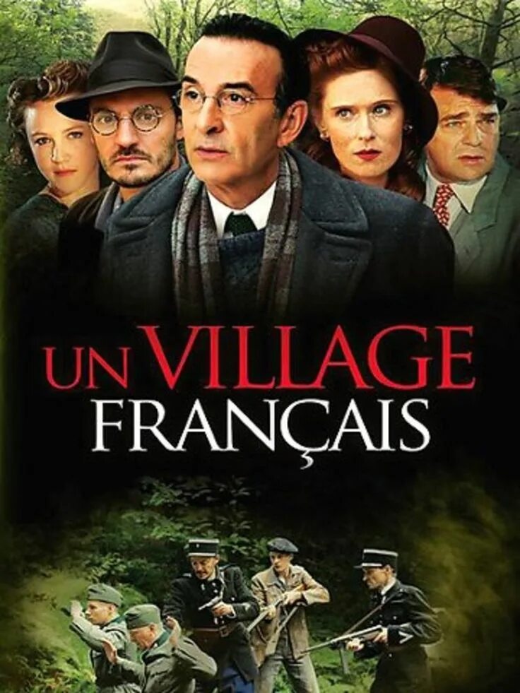 Serie francais. Serie un Village Francais.