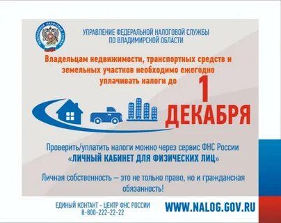 Какой налог до 1 декабря