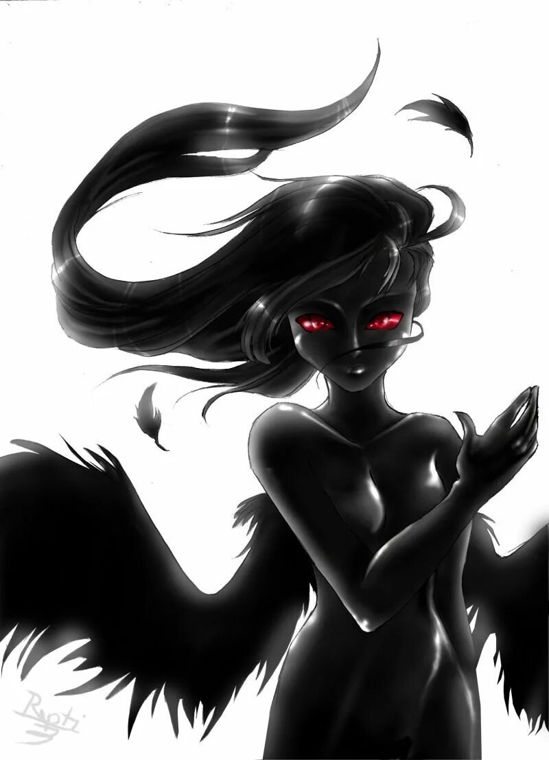 Black rock shooter black gold saw. ведьма с темными волосами. черный демон девушка. готический ангел. аниме хомура акеми демон.