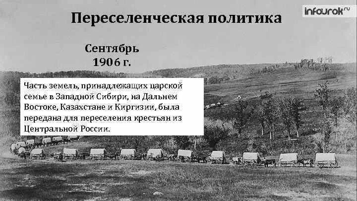 Столыпин переселение крестьян в сибирь. Столыпинские переселенцы в Сибирь 1907. 1907 Переселенцы Сибирь. Столыпинская реформа переселение крестьян в Сибирь. Переселенческая политика Столыпина на Дальний Восток.