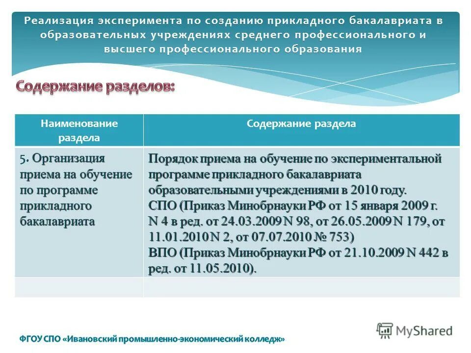 План реализации наблюдения и эксперимента. Способы проведения экспериментов. Опишите переосмысление бизнес процессов опыт ibm credit. Условия реализации эксперимента. Академический и прикладной бакалавриат.