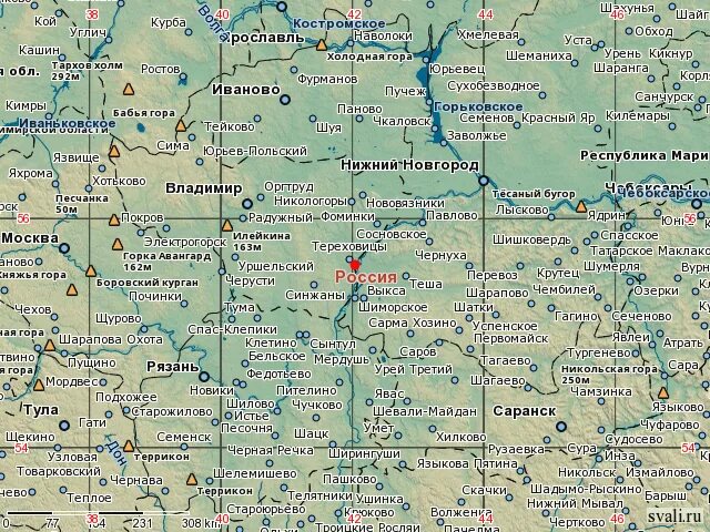 от саранска до починок