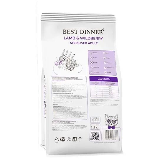Best dinner для кошек отзывы ветеринаров. Корм best dinner sterilised lamb wildberry. бест диннер сухой корм для кошек стерилизованных. best dinner корм для кошек сухой. best dinner корм для стерилизованных кошек.