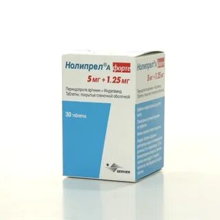 Нолипрел а 1 25 мг