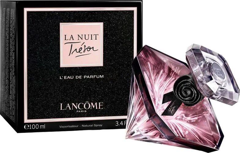 Ланком нут. Ланком трезор ла нуит 100 мл. lancome tresor la nuitпарфюмерная вода 100ml.. духи ла нуит трезор.