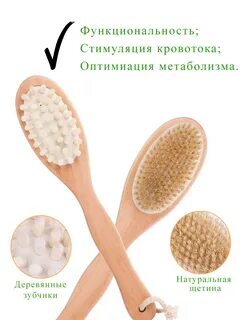 Сухая антицеллюлитная щетка