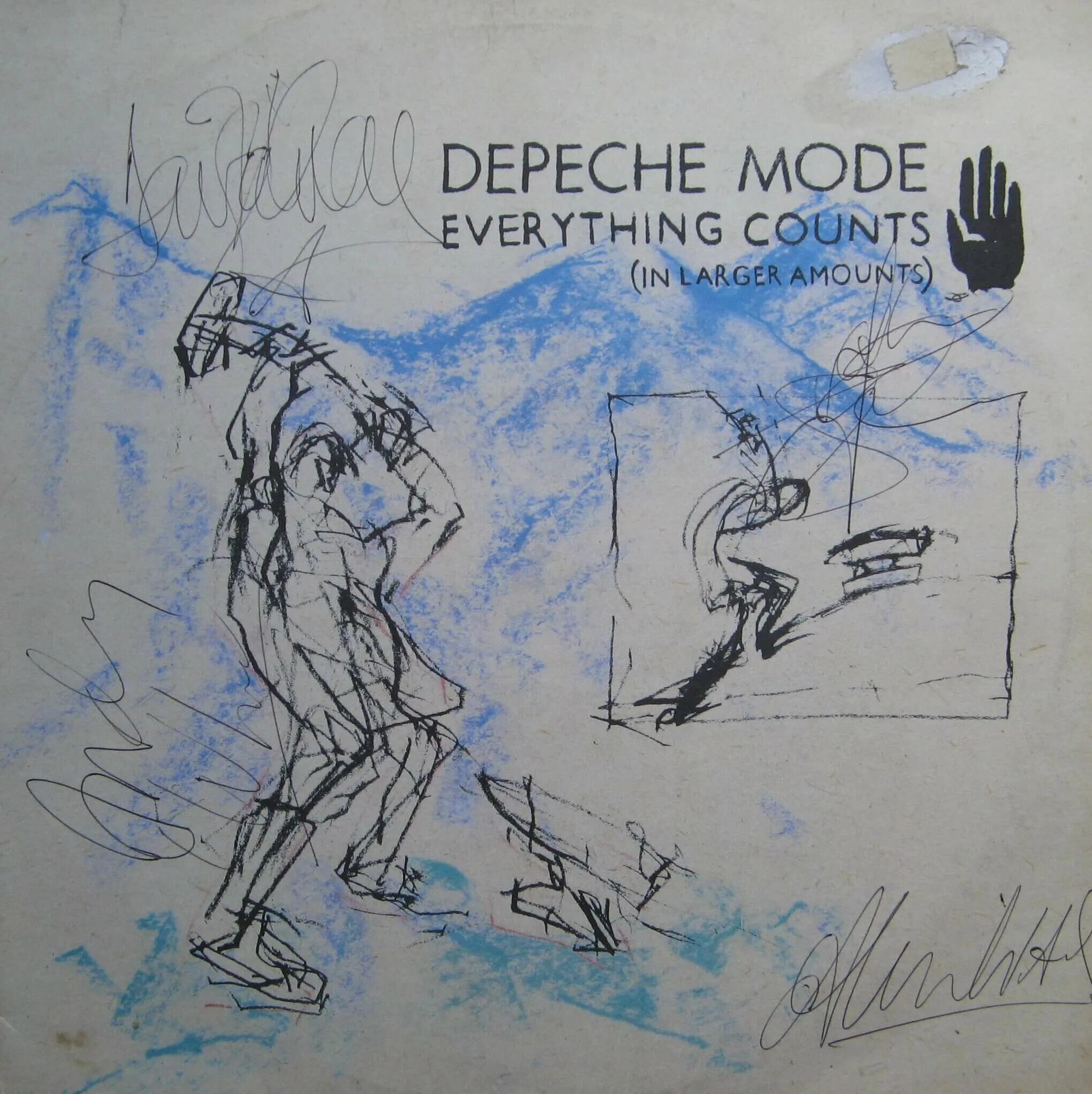 Everything counts. Depeche Mode everything counts. Depeche Mode everything counts обложка. Depeche Mode everything counts обложка Ограниченное издание. Автограф Энди Флетчера из депеш мод.