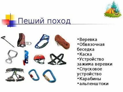 Виды туристических походов 6 класс обж презентация