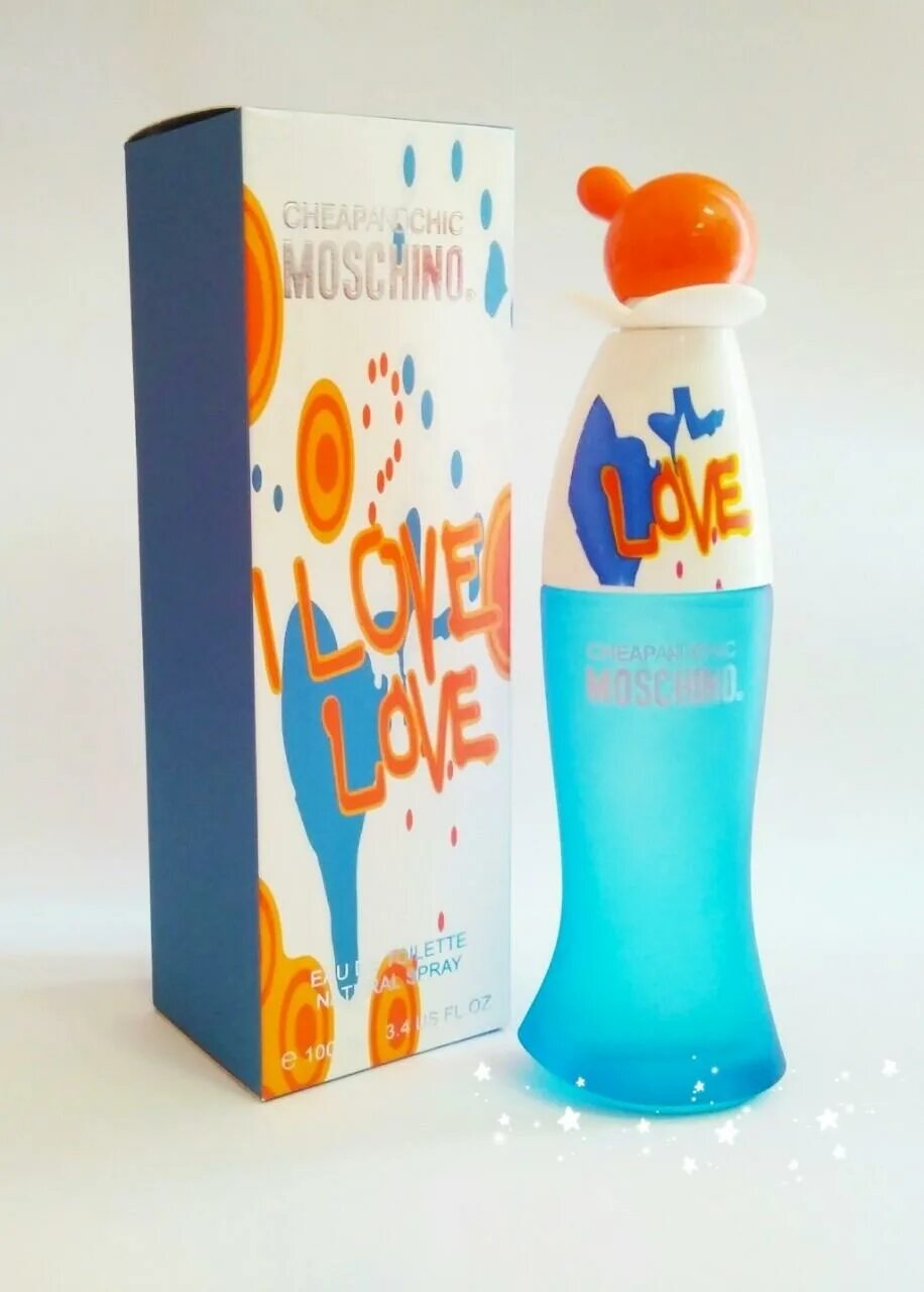 Туалетная вода love moschino