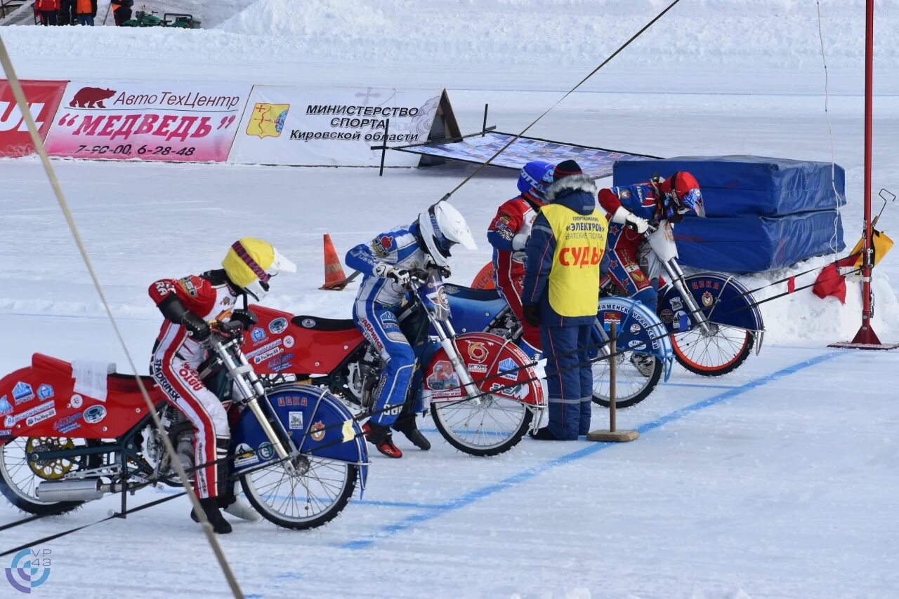 мотогонки на льду вятские поляны