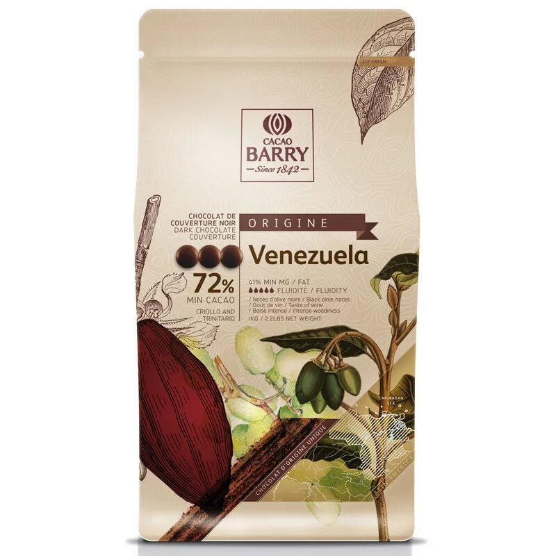 Бари шоколад. Горячий шоколад Cacao Barry. Молочный кувертюр какао Барри. Шоколад Zephyr Cacao Barry 1 кг. Venezuela 72% Barry (1 кг).