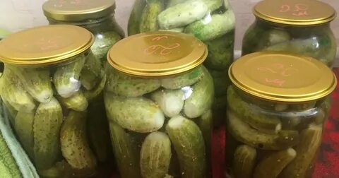 Маринованные огурцы пошаговый