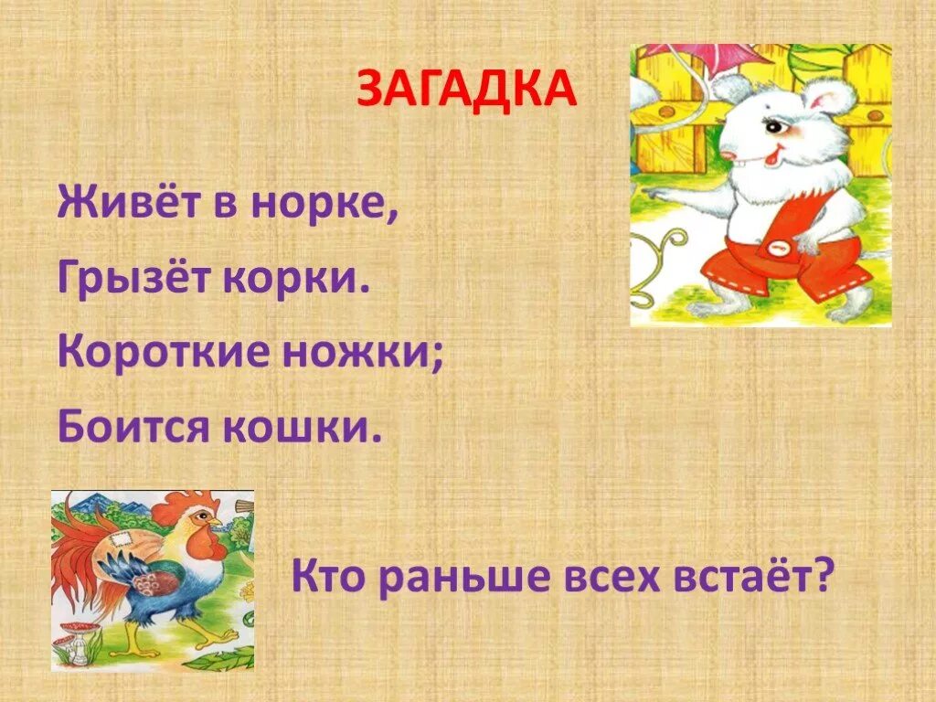 Живет в норке грызет корки. Загадка про норку. В норке живёт загадка. Живет в норке грызет корки короткие ножки боится кошки.