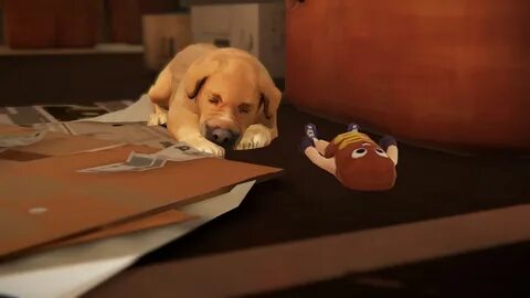 Pompidou as a puppy in Life is Strange Before the Storm #lifeisstrange.