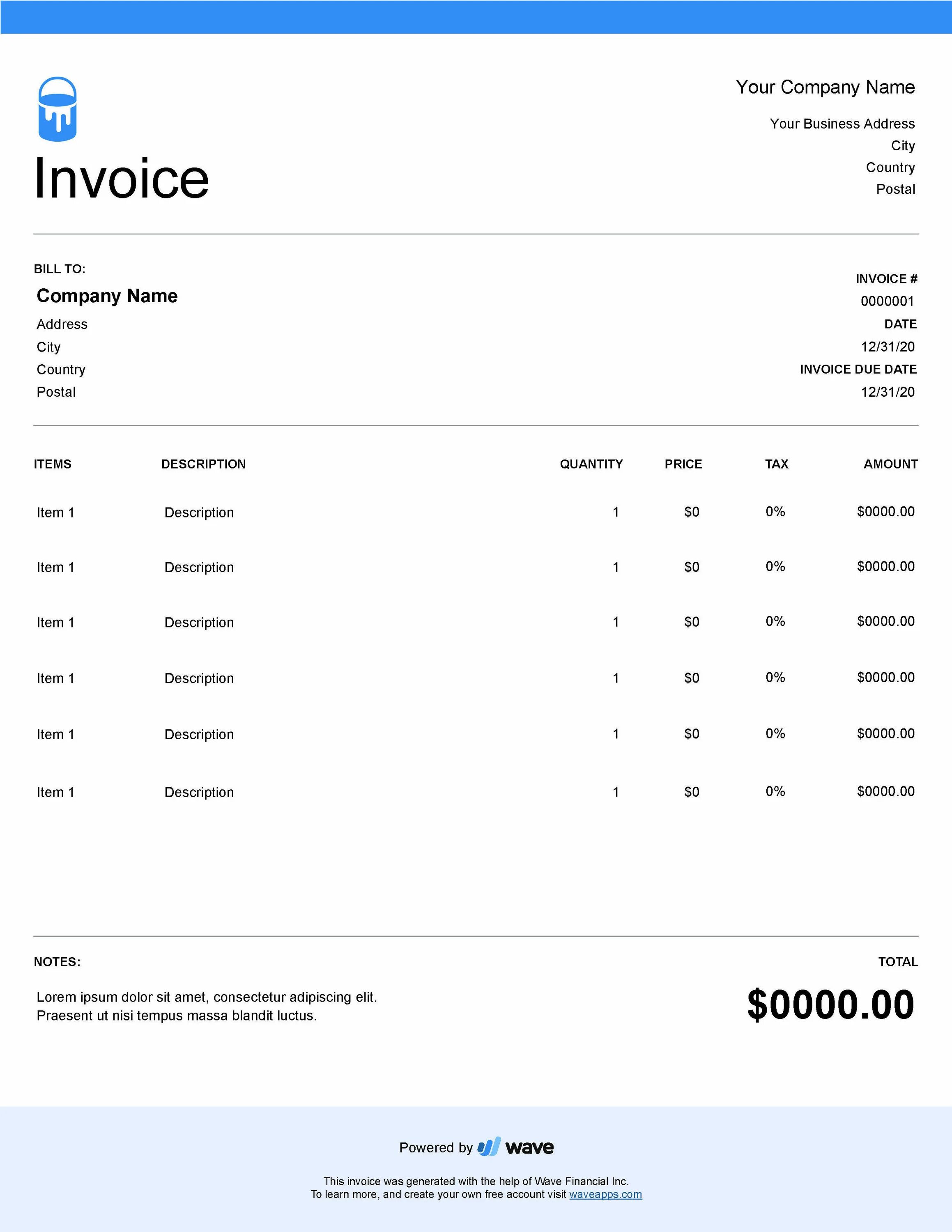 Invoice to me. Invoice to me