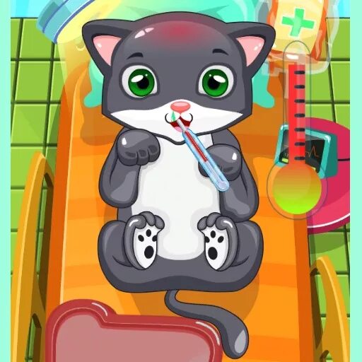 Игры детский сад для кошек. Cat Doctor игра. Кот доктор игра для девочек. Игра про котика для детей. Игры про котиков для девочек.