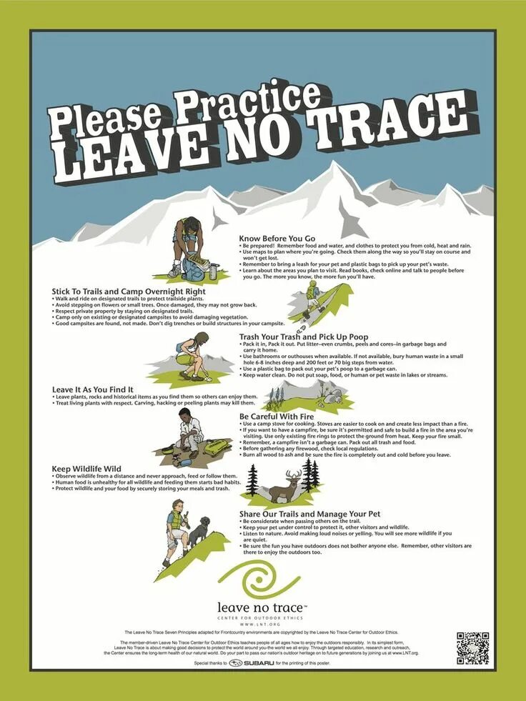 Leaves no traces