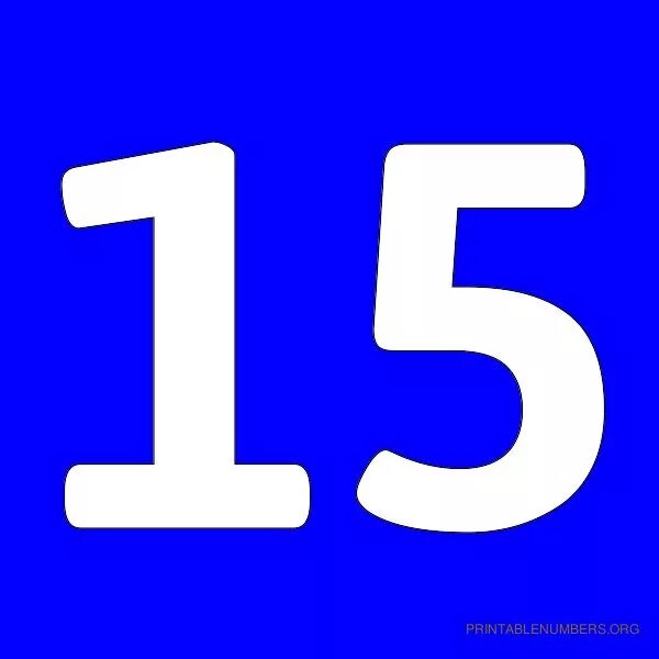 Число 15 8