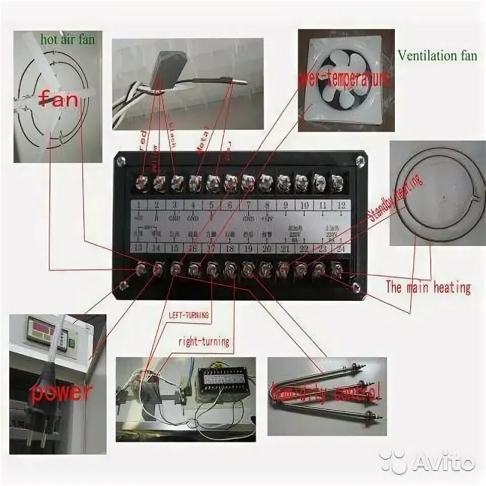 Контроллер для инкубатора XM-18 mode 3 (программирование режимов инкубации, упра
