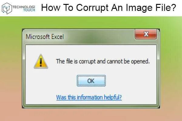 File could be corrupted. File corrupted. File is corrupted. Make corrupt file. Keosz corrupt a file.