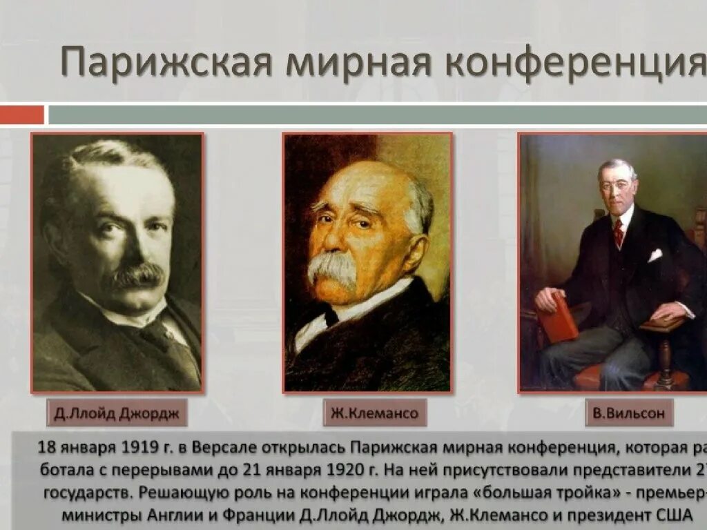 Парижская мирная конференция суть. Парижская Мирная конференция 1919-1920. Парижская Мирная конференция участники. Парижская конференция 1919. Партжская мировпя коныеренция участники.