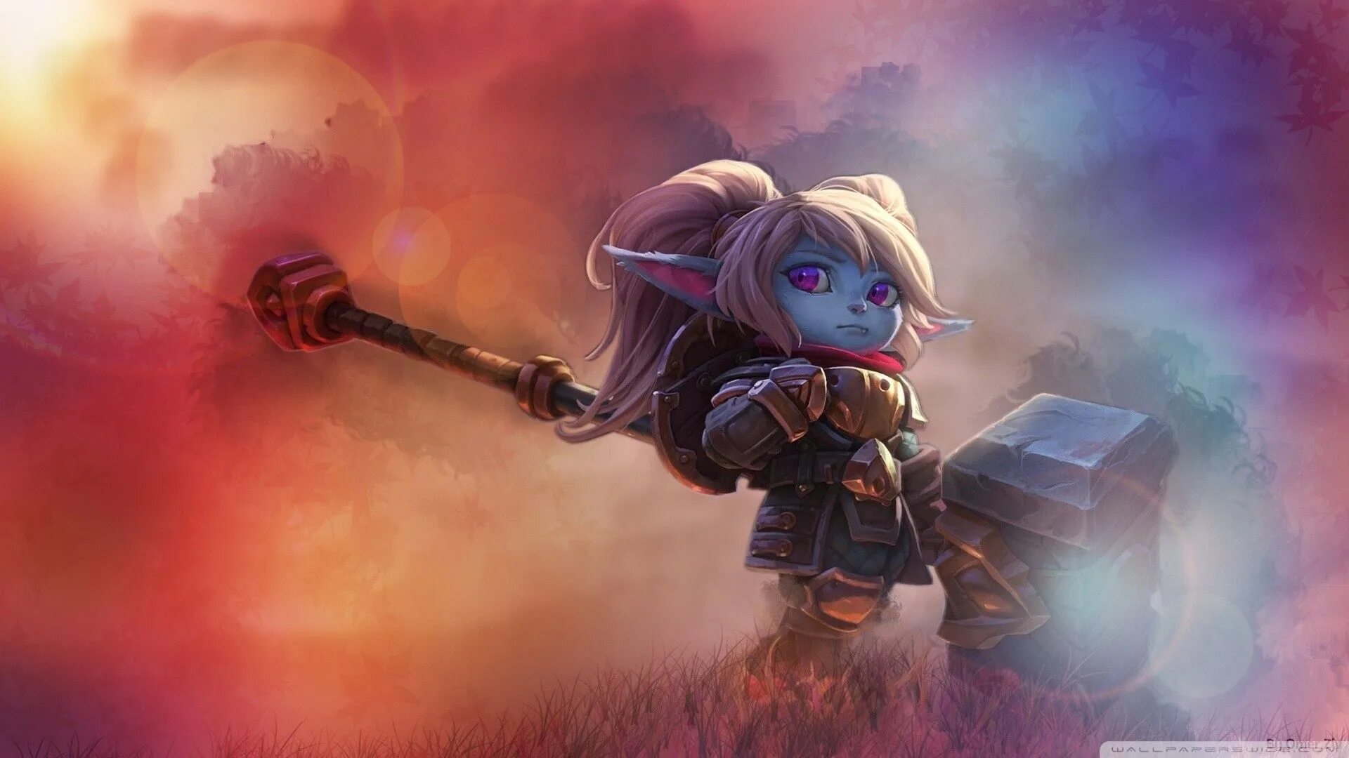 Poppy nintendo. Поппи. League of Legends Поппи.