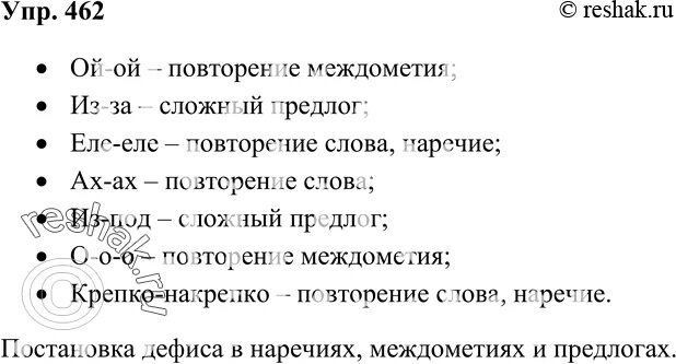 Ответы по русскому 7 класс учебник ладыженская. Русский язык 7 класс упражнение 462. Упр 462. Упражнение 462 по русскому языку 7 класс ладыженская. Упр 462 по русскому языку.