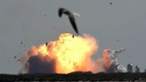 Ракета маска взорвалась