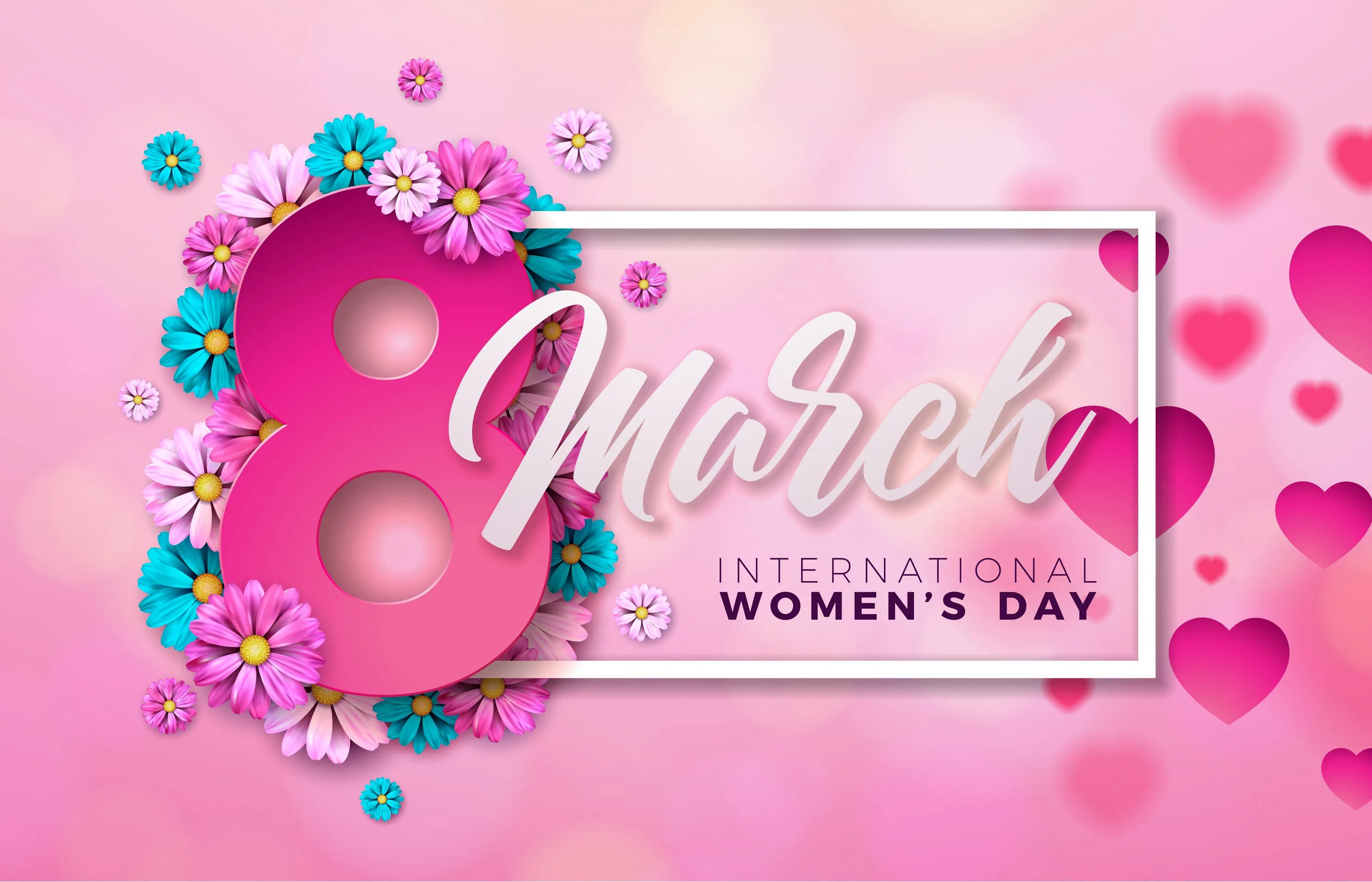 Women day. Women's Day. С международным женским днем.