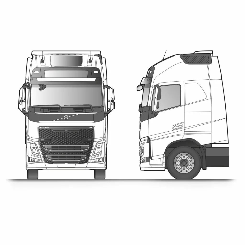 Габариты volvo fh. Volvo FH 2021. Габариты Вольво fh13. Вольво fh16 габариты. Размеры кабины Вольво фш4.